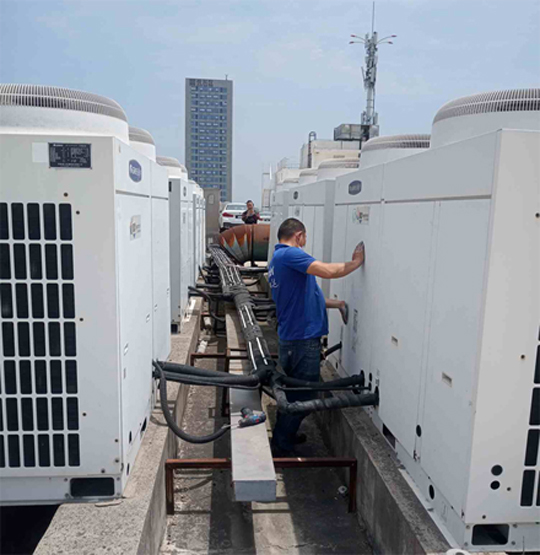 綦江中央空调制热和不制冷系统维修方法